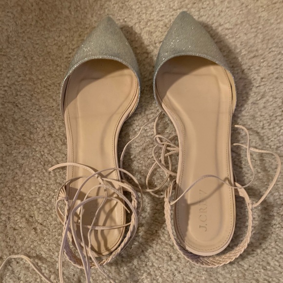 J.Crew Slingback Glitter Flats - Picture 4 of 4